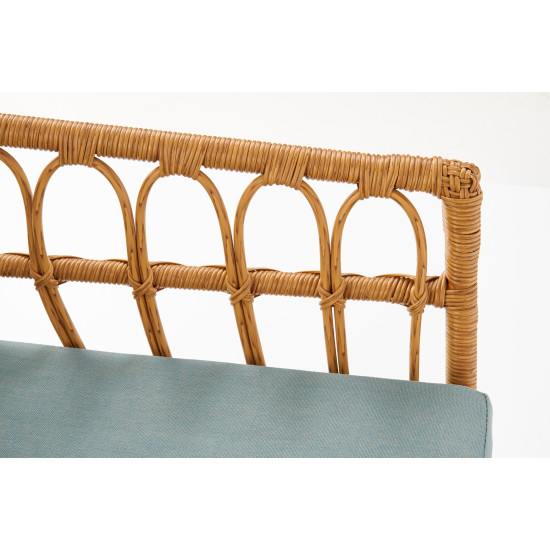 Садовое кресло GARDENA 1S кресло (70x58x71cm) черный/натуральный/серый 