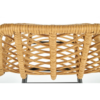 Табуретка H97 черный/натуральный (1п=4шт)