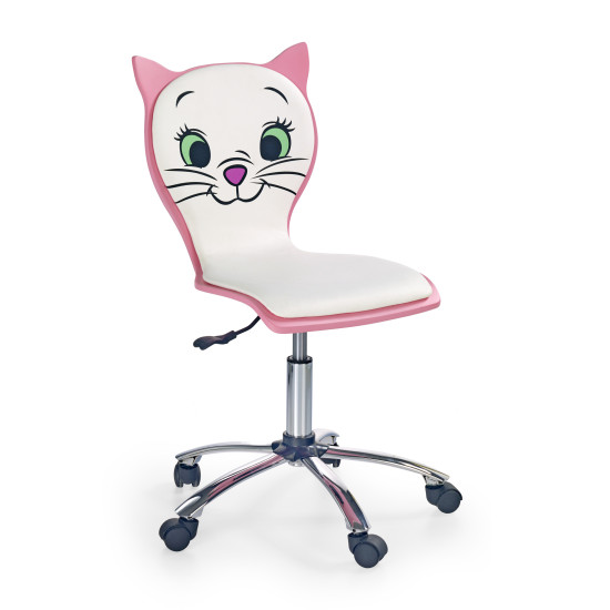 KITTY 2 молодежное кресло бело-розовое KITTY 2 молодежное кресло бело-розовое