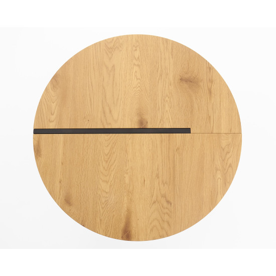 Kohvilaua raam LUANA - must, lauaplaat - kuldne tamm (1p=1tk)