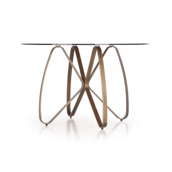 LUNGO античный золотой/коричневый стол (2р=1шт) LUNGO античный золотой/коричневый стол (2р=1шт)