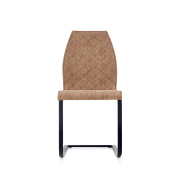 Krēsls K265 melns / brūns / medus ozols 