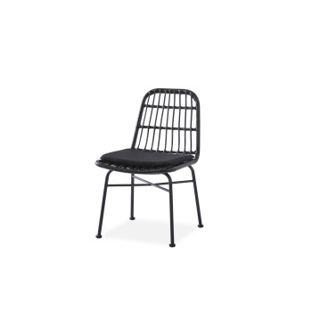 Стул К401 черный/серый (1п=4шт) Стул К401 черный/серый (1п=4шт)