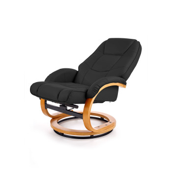 Раскладное кресло MATADOR черного цвета Раскладное кресло MATADOR черного цвета