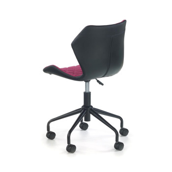MATRIX молодежное кресло черный/розовый (1п=1шт) MATRIX молодежное кресло черный/розовый (1п=1шт)