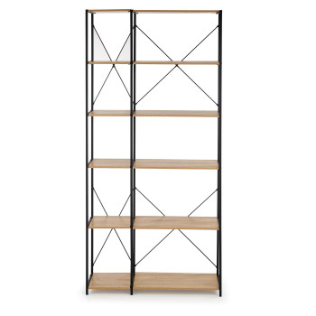 Rack REG19 Sonoma tamm / must (1p=1tk)