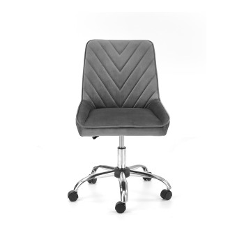 Молодежное кресло RICO серый бархат (1п=1шт) Молодежное кресло RICO серый бархат (1п=1шт)