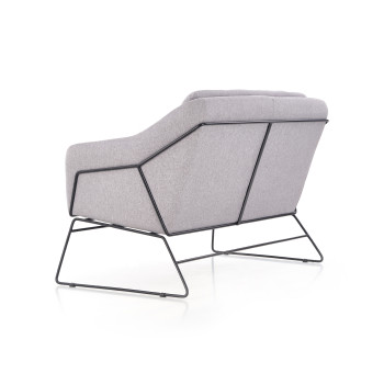 Кресло для отдыха SOFT 2 XL двойное, черная рама, светло-серый (1р=1шт) Кресло для отдыха SOFT 2 XL двойное, черная рама, светло-серый (1р=1шт)