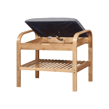 ST12 bambusest kingapink/riiul - hall