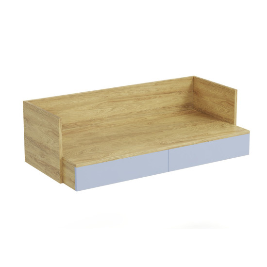 MOBIUS DESK 2S korpuss: dabisks hikors, priekšpuses - horizonta zila (1p=1gab) MOBIUS DESK 2S korpuss: dabisks hikors, priekšpuses - horizonta zila (1p=1gab)