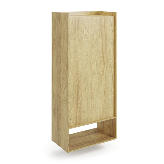 MOBIUS BOOKCASE 2D korpuss: dabisks hikorijs, fasādes - dabisks hikorijs (2p=1gab) MOBIUS BOOKCASE 2D korpuss: dabisks hikorijs, fasādes - dabisks hikorijs (2p=1gab)