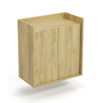 MOBIUS CABINET 2D korpuss: dabīgs hikorijs, fasādes - dabisks hikorijs (1p=1gab) MOBIUS CABINET 2D korpuss: dabīgs hikorijs, fasādes - dabisks hikorijs (1p=1gab)