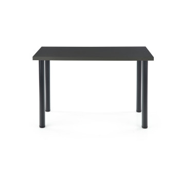 MODEX 2 120 цвет столешницы - антрацит, ножки - черный (2п=1шт) MODEX 2 120 цвет столешницы - антрацит, ножки - черный (2п=1шт)
