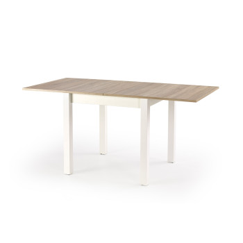 GRACJAN galds sonoma ozols / balts (2gab=1gab) GRACJAN galds sonoma ozols / balts (2gab=1gab)