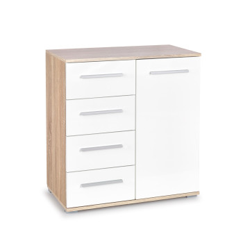 LIMA KM-2 kummut sonoma tamm/valge (1tk=1tk) LIMA KM-2 kummut sonoma tamm/valge (1tk=1tk)
