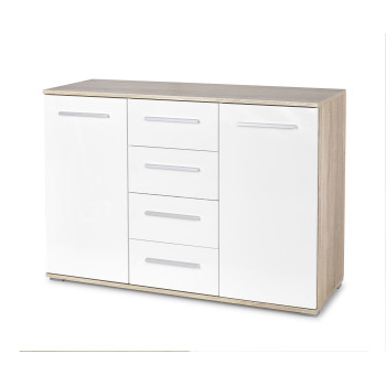 LIMA KM-4 kummut sonoma tamm/valge (2tk=1tk) LIMA KM-4 kummut sonoma tamm/valge (2tk=1tk)