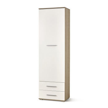 LIMA REG1 grāmatu skapis sonoma ozols / balts 