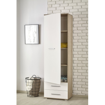 LIMA REG1 grāmatu skapis sonoma ozols / balts 