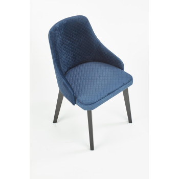 TOLEDO 3 krēsls melns / krāns. stepēts samts Karo 4 — MONOLITH 77 (navy blue) (1p=1gab) TOLEDO 3 krēsls melns / krāns. stepēts samts Karo 4 — MONOLITH 77 (navy blue) (1p=1gab)