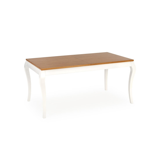 Стол WINDSOR раздвижной 160-240x90x76 см тёмный дуб/белый (2шт=1шт) Стол WINDSOR раздвижной 160-240x90x76 см тёмный дуб/белый (2шт=1шт)