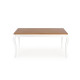 Стол WINDSOR раздвижной 160-240x90x76 см тёмный дуб/белый (2шт=1шт) Стол WINDSOR раздвижной 160-240x90x76 см тёмный дуб/белый (2шт=1шт)