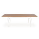 Стол WINDSOR раздвижной 160-240x90x76 см тёмный дуб/белый (2шт=1шт) Стол WINDSOR раздвижной 160-240x90x76 см тёмный дуб/белый (2шт=1шт)