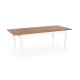 Стол WINDSOR раздвижной 160-240x90x76 см тёмный дуб/белый (2шт=1шт) Стол WINDSOR раздвижной 160-240x90x76 см тёмный дуб/белый (2шт=1шт)