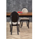 Стол раздвижной WINDSOR 160-240x90x76 см темный дуб/черный (2шт=1шт) Стол раздвижной WINDSOR 160-240x90x76 см темный дуб/черный (2шт=1шт)
