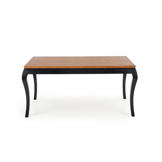 Стол раздвижной WINDSOR 160-240x90x76 см темный дуб/черный (2шт=1шт) Стол раздвижной WINDSOR 160-240x90x76 см темный дуб/черный (2шт=1шт)