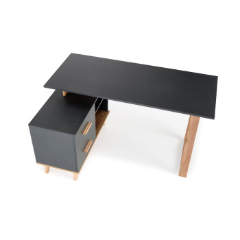 SERGIO XL rakstāmgalds antracīts / d.wotan  SERGIO XL rakstāmgalds antracīts / d.wotan