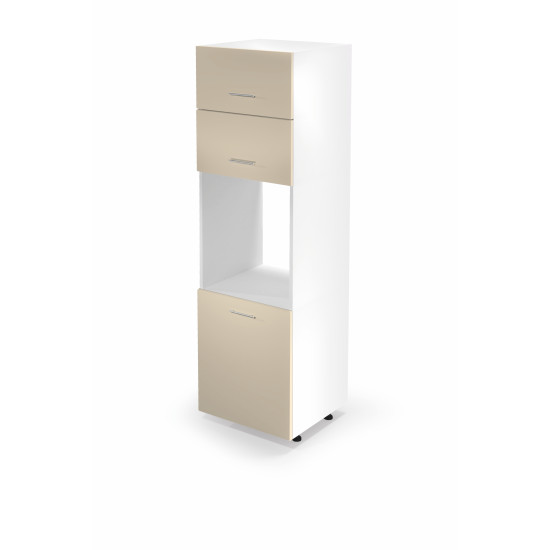 VENTO DP-60/214 Нижний шкаф с высоким фасадом: бежевый (2шт=1шт) VENTO DP-60/214 Нижний шкаф с высоким фасадом: бежевый (2шт=1шт)