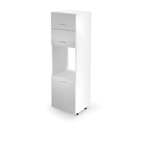 VENTO DP-60/214 высокая фасадная часть тумбы: медовый дуб (2п=1шт)
