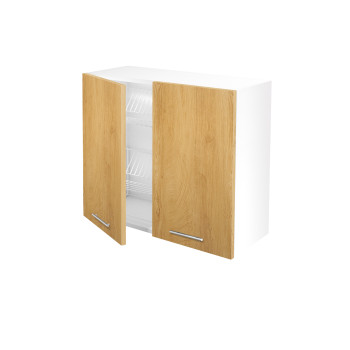 VENTO GC-80/72 ülemine kuivatiga kapp, fassaad: mee tamm (2 tk = 1 tk) VENTO GC-80/72 ülemine kuivatiga kapp, fassaad: mee tamm (2 tk = 1 tk)