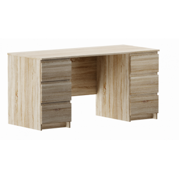 Cosmo Компьютерный стол с 6-ящиками Дуб Сонома (COS-04) Cosmo Компьютерный стол с 6-ящиками Дуб Сонома (COS-04)