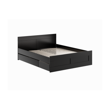 Кровать SMART 1600 венге (без ящика) Кровать SMART 1600 венге (без ящика)