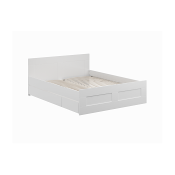 Кровать SMART (120 см) белая (без ящика) Кровать SMART (120 см) белая (без ящика)
