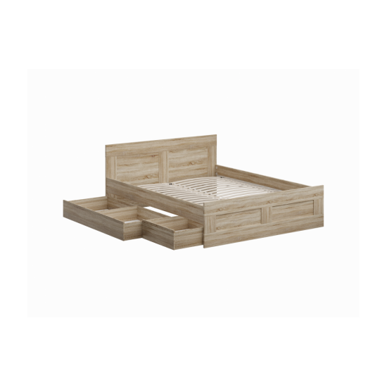 SAMRT voodi (120 cm) sonoma tamm (ilma sahtlita) SAMRT voodi (120 cm) sonoma tamm (ilma sahtlita)