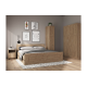 SMART voodi 1800 mm sonoma tamm (ilma sahtlita) SMART voodi 1800 mm sonoma tamm (ilma sahtlita)
