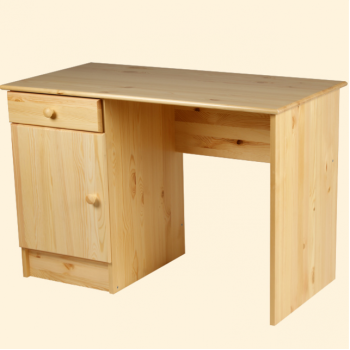 Компьютерный стол с тумбой и ящиком (Массив) 