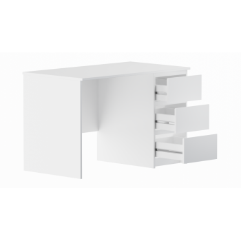 Cosmo Компьютерный стол с 3-ящиками Белый (COS-09) Cosmo Компьютерный стол с 3-ящиками Белый (COS-09)