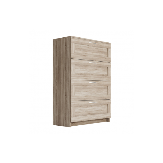 Smart kumode ar 4 atvilktnēm Sonoma Oak (SM-06) Smart kumode ar 4 atvilktnēm Sonoma Oak (SM-06)