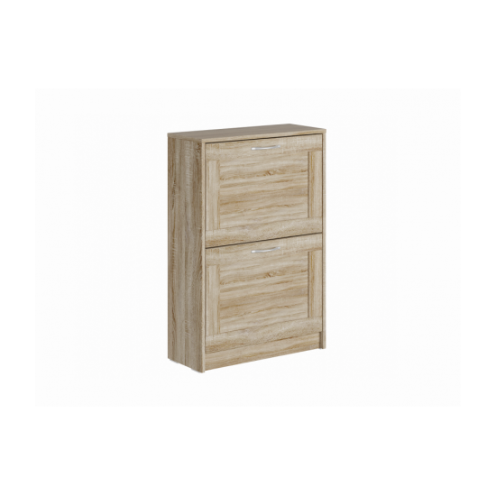 Smart apavu plaukts ar 2 nodalījumiem Sonoma Oak (SM-43) Smart apavu plaukts ar 2 nodalījumiem Sonoma Oak (SM-43)