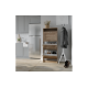 Smart apavu plaukts ar 3 nodalījumiem Sonoma Oak (SM-44) Smart apavu plaukts ar 3 nodalījumiem Sonoma Oak (SM-44)