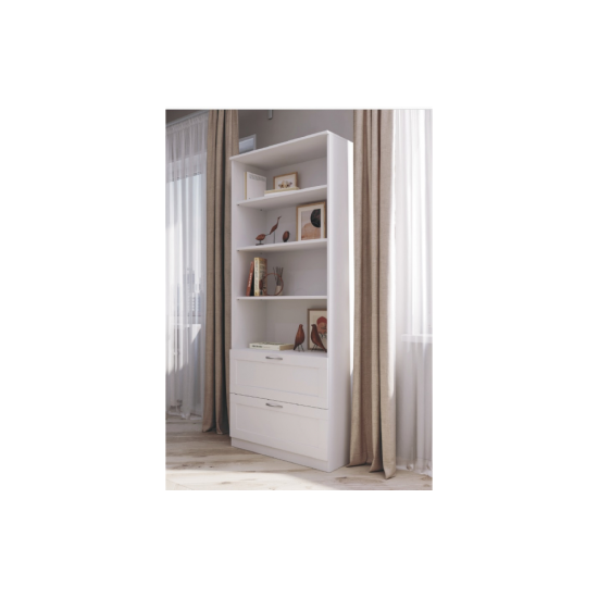Smart полка с двумя ящиками Белая 780x1900 (SM-11) Smart полка с двумя ящиками Белая 780x1900 (SM-11)