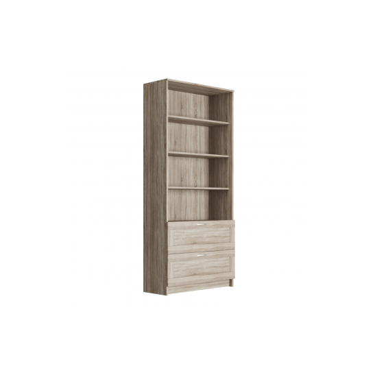 Smart полка с двумя ящиками Дуб Сонома780x1900 (SM-11) Smart полка с двумя ящиками Дуб Сонома780x1900 (SM-11)