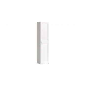 Max viendurvju skapis, balts 500x610x2330 (Max-01) Max viendurvju skapis, balts 500x610x2330 (Max-01)