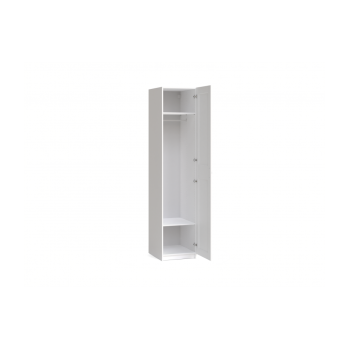 Max viendurvju skapis, balts 500x610x2330 (Max-01) Max viendurvju skapis, balts 500x610x2330 (Max-01)