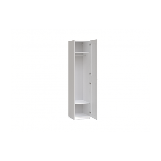 Max 1-ukseline valge riidekapp 500x610x2330 (Max-01)
