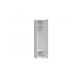 Max 1-ukseline valge riidekapp 500x610x2330 (Max-01)