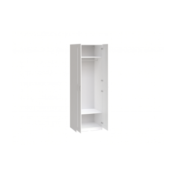Max 2 durvju skapis, balts 750x610x2330 (Max-03) Max 2 durvju skapis, balts 750x610x2330 (Max-03)
